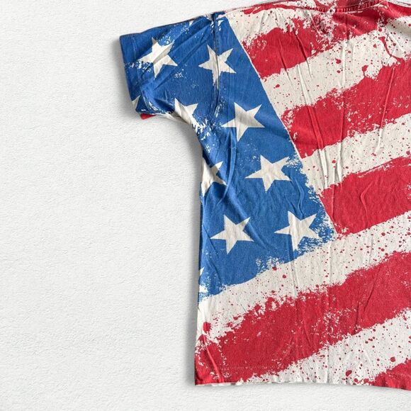 Round Two Vintage Melrose Vintage American Flag Tee - Picture 6 of 8